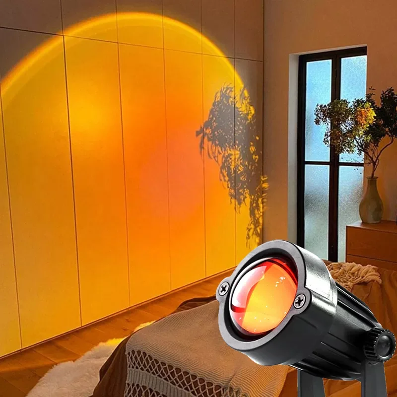 Usb Rainbow Sunset Projection Lamp LED Atmosphere Night Light Home Coffee Bar Indoor Projector Lamps Outdoor Decorative Lights
Usb Rainbow Sunset Projection Lamp LED Atmosphere Night Light Home Coffee Bar Indoor Projector Lamps Outdoor Decorative Lights