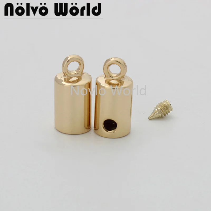 10-50 pcs 6 colors 2 size 5mm 7mm high quantity metal cap for woman handbag decoration string ends cap purse parts
10-50 pcs 6 colors 2 size 5mm 7mm high quantity metal cap for woman handbag decoration string ends cap purse parts