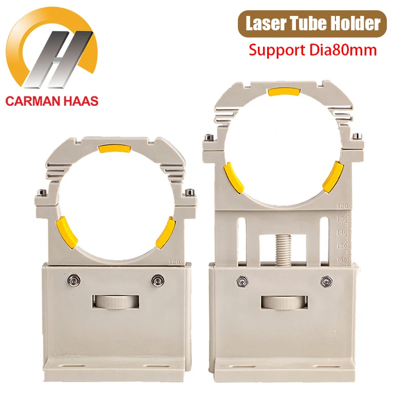 Carmanhaas CO2 Laser Tube Holder Support Mount Flexible Plastic Dia 80m for Laser Engraving Cutting Machine 1 pair 2pcs 
Carmanhaas CO2 Laser Tube Holder Support Mount Flexible Plastic Dia 80m for Laser Engraving Cutting Machine 1 pair 2pcs