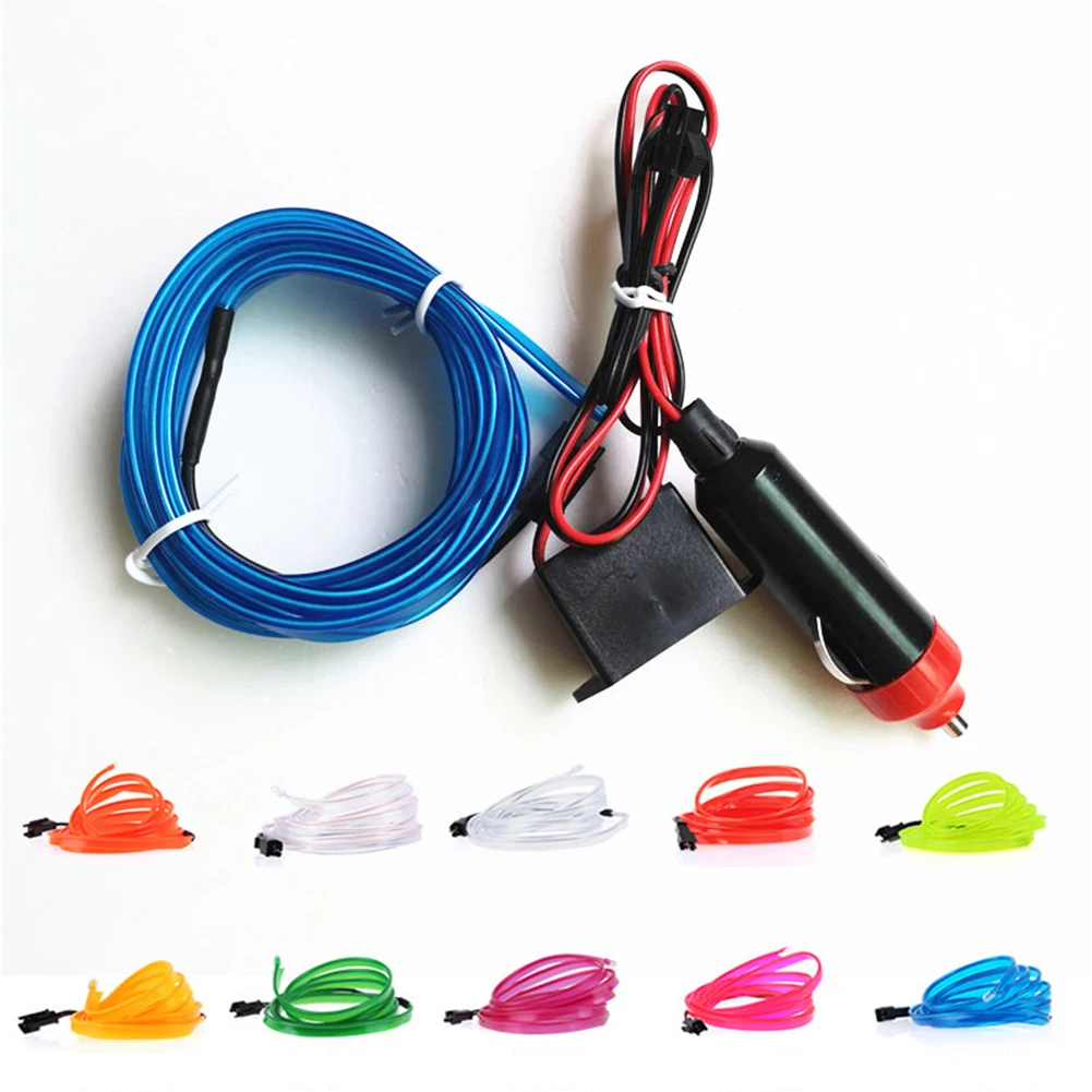 3 M Car Interior Lighting LED Strip Decoration Garland Wire Rope Tube Line Flexible Neon Light With USB Drive Party Atmosphere
3 M Car Interior Lighting LED Strip Decoration Garland Wire Rope Tube Line Flexible Neon Light With USB Drive Party Atmosphere