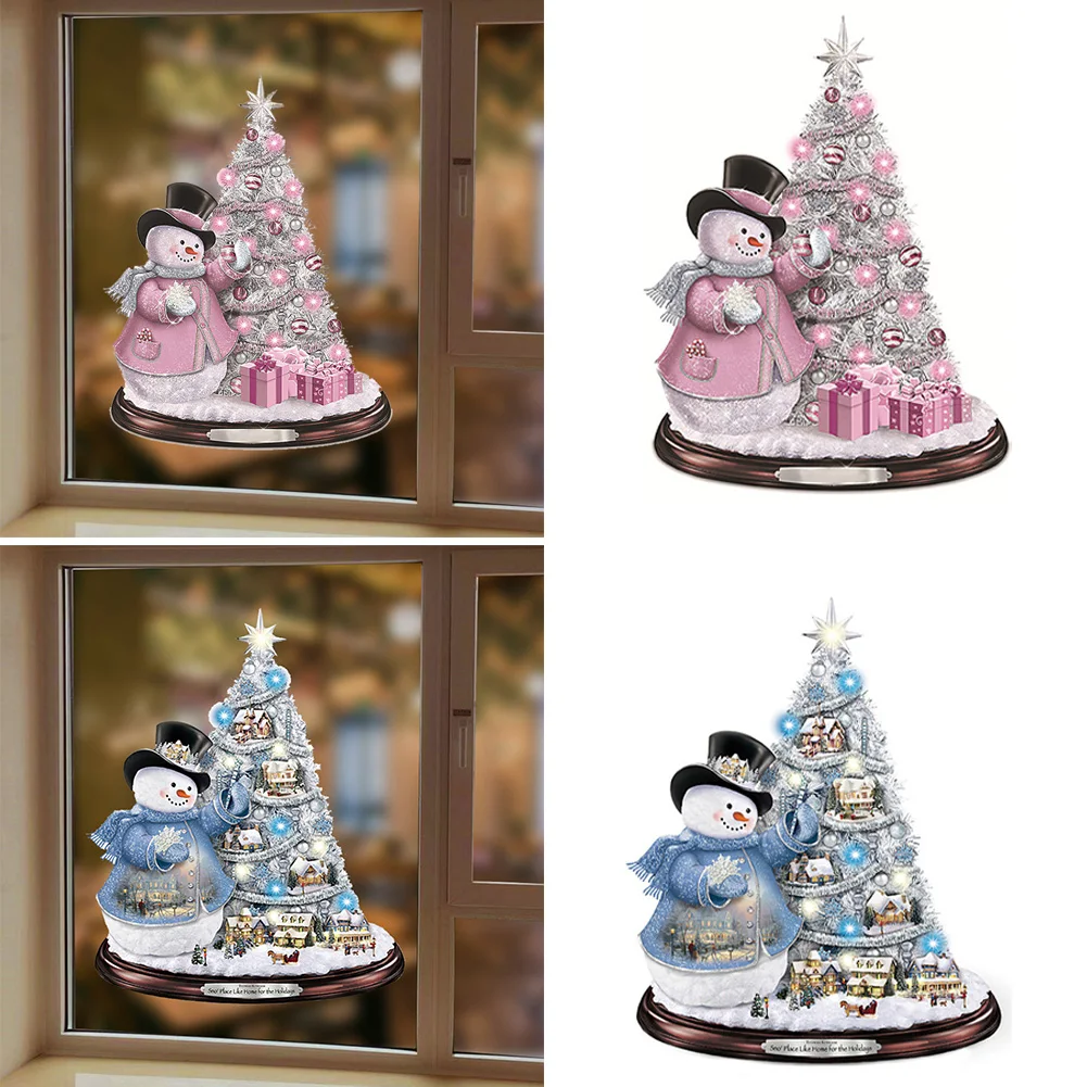 1 Pcs Christmas Window Glass Decorations Crystal Tree Santa Claus Snowman Door Wall Sticker For New Year 2023 Living Room Decor
1 Pcs Christmas Window Glass Decorations Crystal Tree Santa Claus Snowman Door Wall Sticker For New Year 2023 Living Room Decor