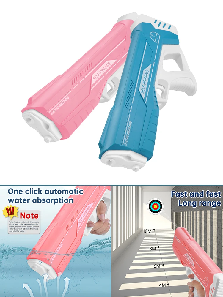 Automatic Electric Water Gun Large Capacity High Pressure Water Gun Beach Toy for Kids Summer Outdoor Swimming Children's Gifts
Automatic Electric Water Gun Large Capacity High Pressure Water Gun Beach Toy for Kids Summer Outdoor Swimming Children's Gifts