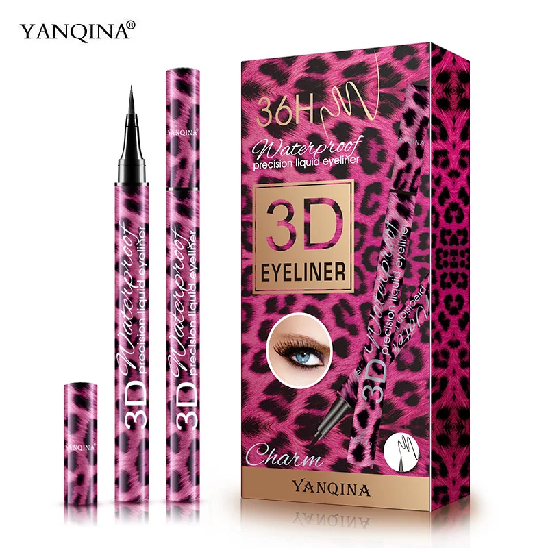 Leopard Cool Black Eyeliner Pen Eyes Makeup Waterproof Liquid Eye Liner Pencil Make up Long-lasting Eyelid Drawing Cosmetics 1Pc
Leopard Cool Black Eyeliner Pen Eyes Makeup Waterproof Liquid Eye Liner Pencil Make up Long-lasting Eyelid Drawing Cosmetics 1Pc