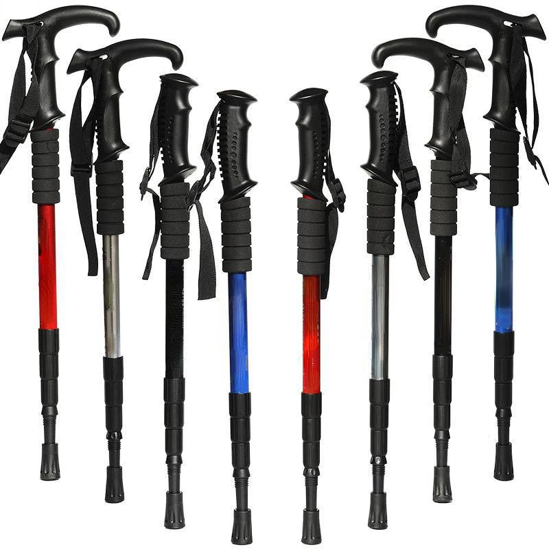 Adjustable Outdoor Walking Stick Trekking Hiking Stick Foldable Aluminum Alloy Walking Sticks Telecopic Camping Mountain
Adjustable Outdoor Walking Stick Trekking Hiking Stick Foldable Aluminum Alloy Walking Sticks Telecopic Camping Mountain