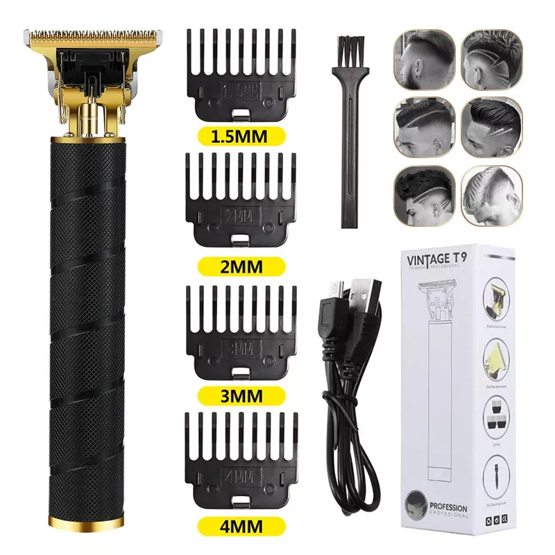 T9 USB Electric Hair Cutting Machine Rechargeable New Hair Clipper Man Shaver Trimmer For Men Barber Professional Beard Trimmer
T9 USB Electric Hair Cutting Machine Rechargeable New Hair Clipper Man Shaver Trimmer For Men Barber Professional Beard Trimmer