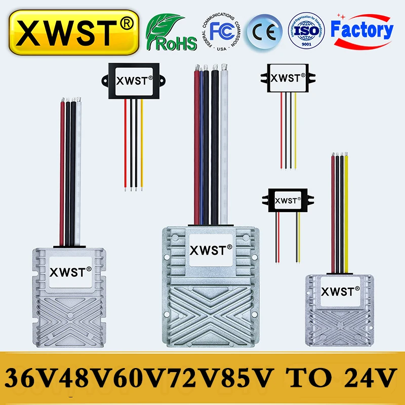 XWST Конвертер DC/DC 36V-85V в 24V
XWST Конвертер DC/DC 36V-85V в 24V
