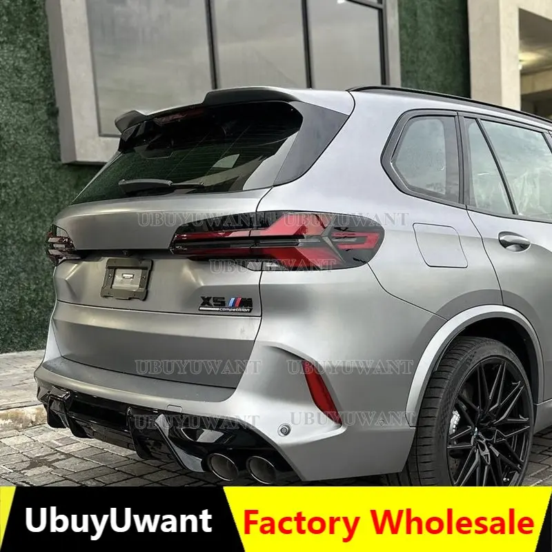 

UBUYUWANT New High Quality ABS Paint Rear Trunk Lip Spoiler Top Wing Fits For BMW X5 G05 2018 2019 2020 2021