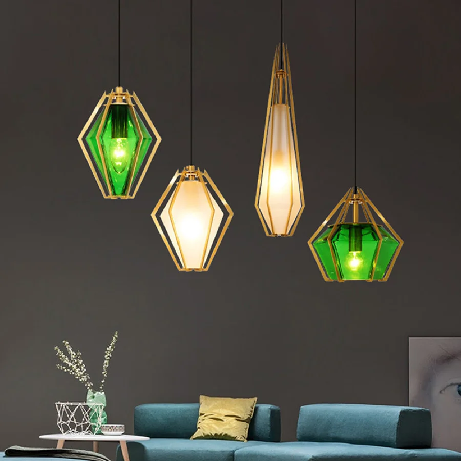 Rose Gold Glass Lampshade Bedside Diamond Chandelier Lighting for Dining room Kichen Cafe gold brass light scandinavian lamp
Rose Gold Glass Lampshade Bedside Diamond Chandelier Lighting for Dining room Kichen Cafe gold brass light scandinavian lamp