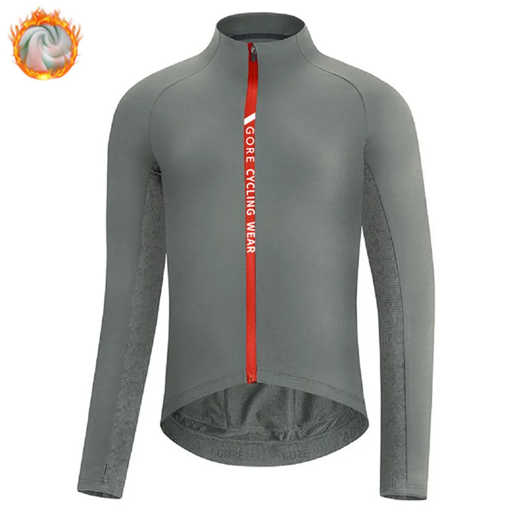 2023 Men Thermal Winter Cycling Jacket GORE Cycling Wear Fleece Bicycle Clothing Mountain Bike Clothes Thick Warm Cycling Jersey
2023 Men Thermal Winter Cycling Jacket GORE Cycling Wear Fleece Bicycle Clothing Mountain Bike Clothes Thick Warm Cycling Jersey