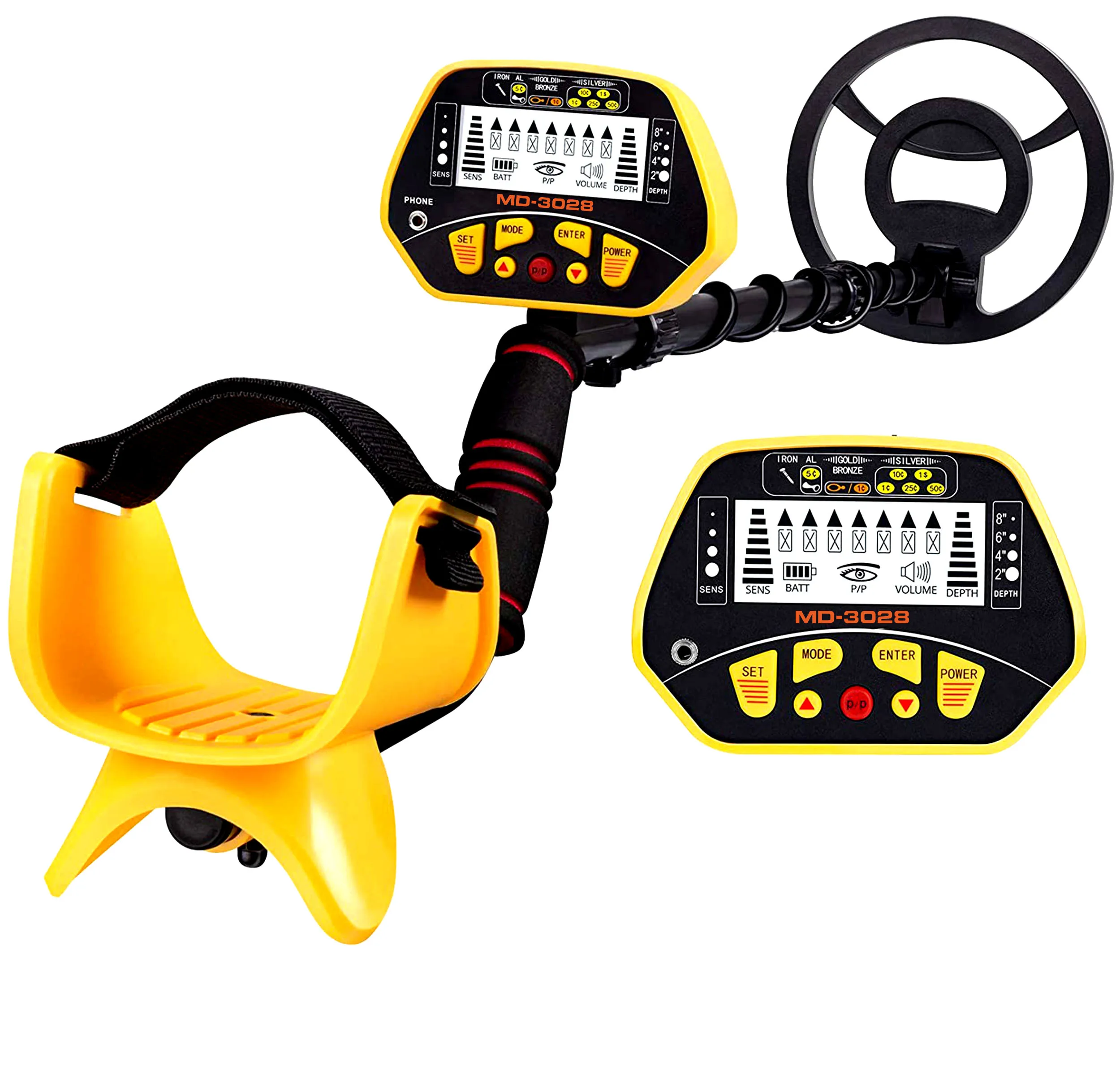 MD-3028 Yellow color gold industrial metal detector electronic measuring instruments
MD-3028 Yellow color gold industrial metal detector electronic measuring instruments