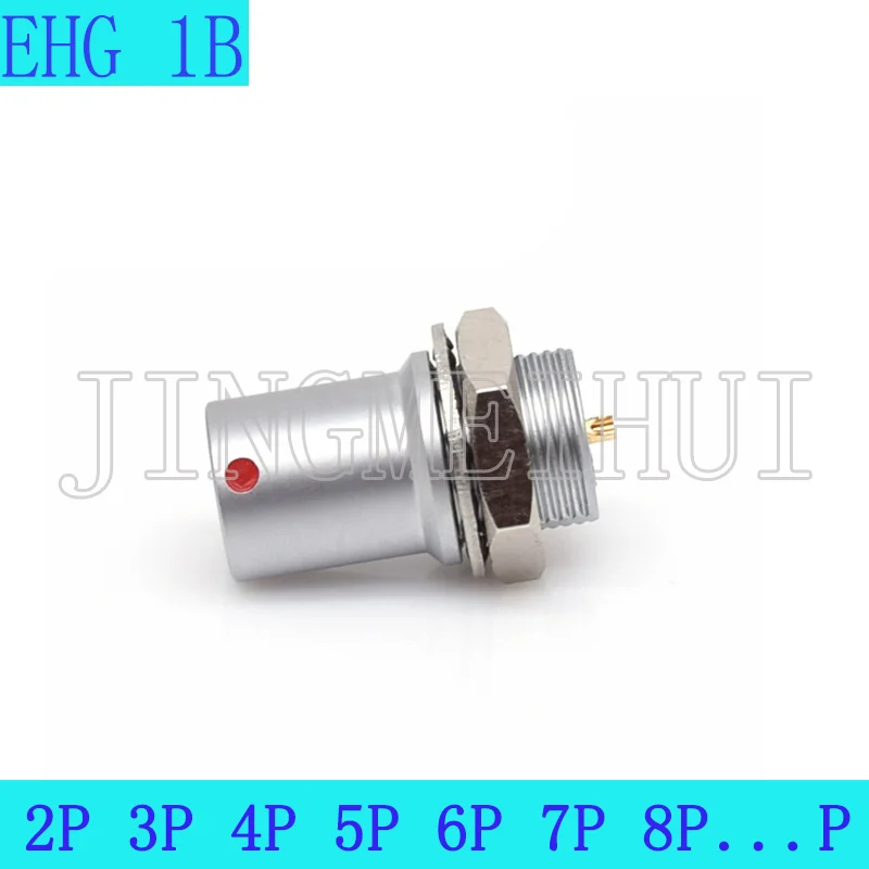 EHG 1B 2 3 4 5 6 7 Pin Aviation Metal Circular Push-pull Self-locking Female Socket Connector For Data And Telecom Systems
EHG 1B 2 3 4 5 6 7 Pin Aviation Metal Circular Push-pull Self-locking Female Socket Connector For Data And Telecom Systems