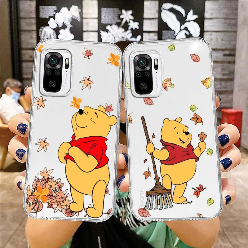 Transparent Phone Case For Xiaomi Redmi Note 12 11E 11S 11 11T 10 10S 9 9T 9S 8 8T Pro Plus 5G Disney Winnie Pooh Cover Shell 
Transparent Phone Case For Xiaomi Redmi Note 12 11E 11S 11 11T 10 10S 9 9T 9S 8 8T Pro Plus 5G Disney Winnie Pooh Cover Shell