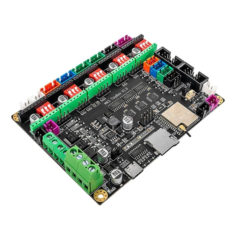 R91A 3D Printing Control Board MKS TinyBee Motherboard ESP32 MCU Support 3D Touch Wifi function WEB Control 3D Printer Parts
R91A 3D Printing Control Board MKS TinyBee Motherboard ESP32 MCU Support 3D Touch Wifi function WEB Control 3D Printer Parts