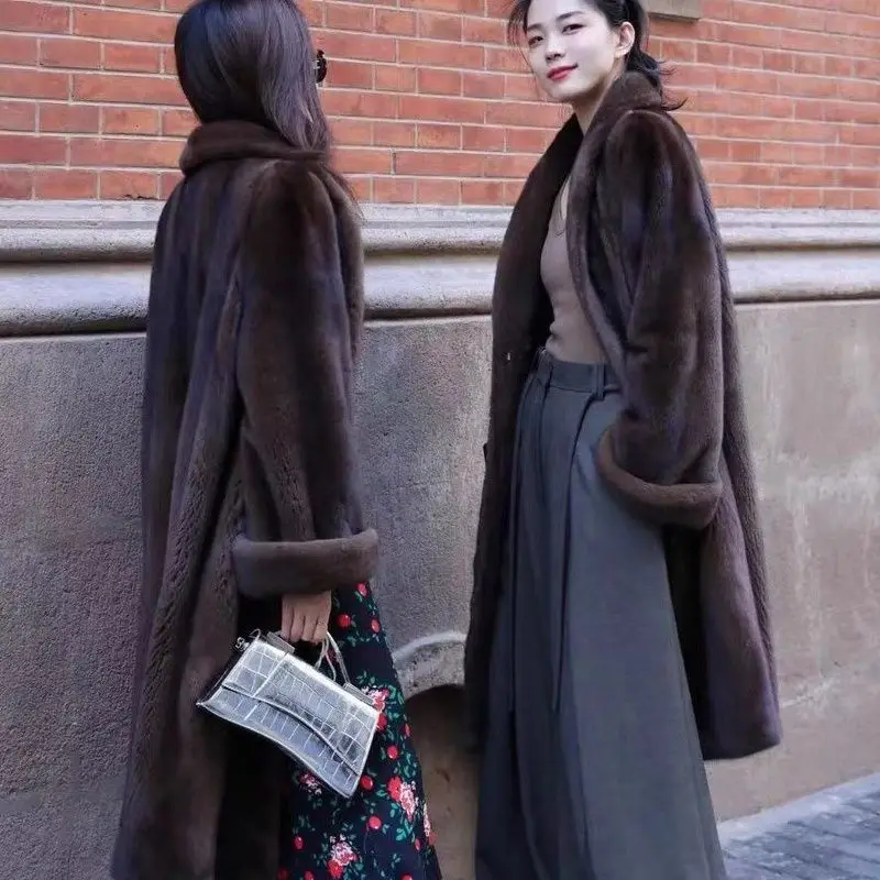Medieval Mink 2022 Winter New Imported Velvet Whole Mink Coat Women'S Long Fur Coat Fashionable Style
Medieval Mink 2022 Winter New Imported Velvet Whole Mink Coat Women'S Long Fur Coat Fashionable Style
