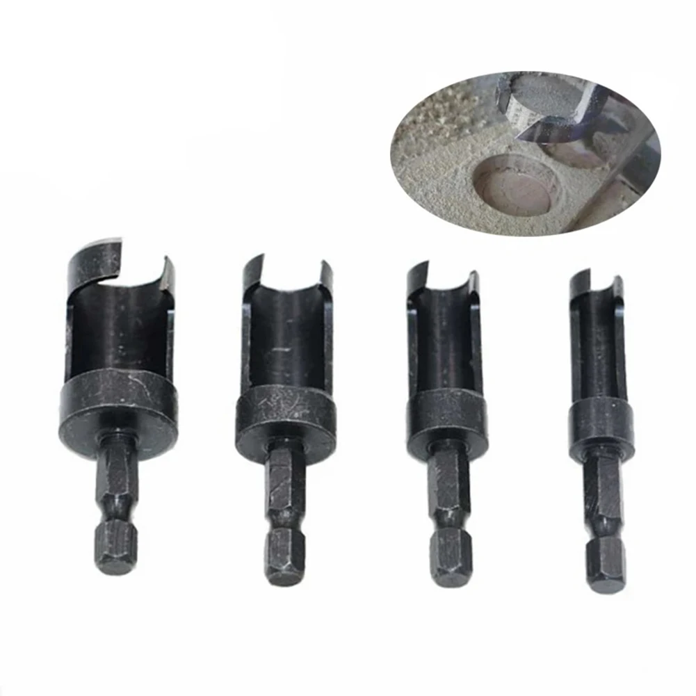 4Pcs Hex Shank Wood Plug Hole Cutter Drill Cutting Tool Drill Bit Plug Cutter Bored Hole Wood Tenon Woodworking Cork Drill Bit
4Pcs Hex Shank Wood Plug Hole Cutter Drill Cutting Tool Drill Bit Plug Cutter Bored Hole Wood Tenon Woodworking Cork Drill Bit