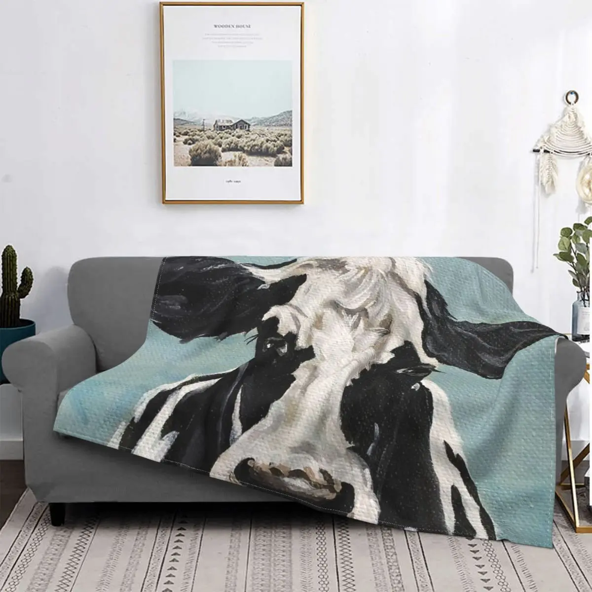Manta de pintura de vaca en blanco y negro, colcha de cama a cuadros, manta con capucha de 90, colcha de verano
Manta de pintura de vaca en blanco y negro, colcha de cama a cuadros, manta con capucha de 90, colcha de verano