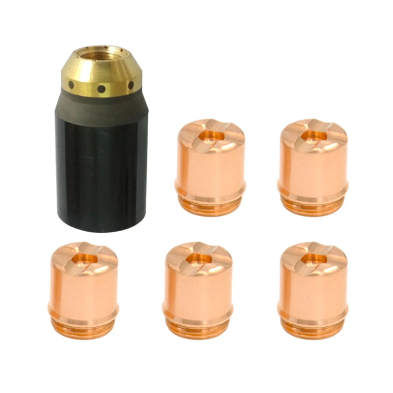 6Pcs/Set Plasma Cutter Torch Consumable Shield Cup 9-8237 9-8236 For SL60 SL100 Thermal Dynamics Welding Accessories
6Pcs/Set Plasma Cutter Torch Consumable Shield Cup 9-8237 9-8236 For SL60 SL100 Thermal Dynamics Welding Accessories