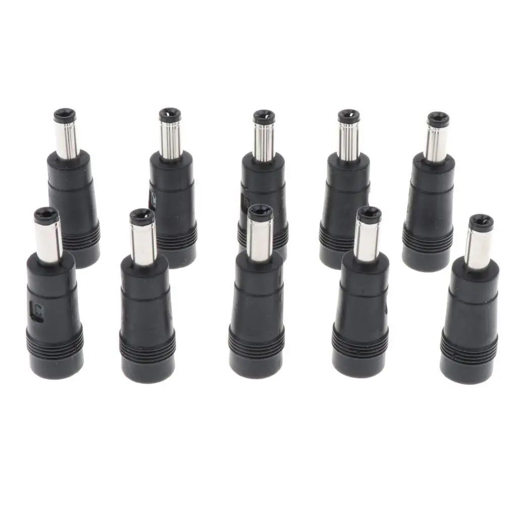 10 Packs DC 4.0x1.7mm Female to 5.5x2.1mm Male Power Jack Adapter Sockets
10 Packs DC 4.0x1.7mm Female to 5.5x2.1mm Male Power Jack Adapter Sockets