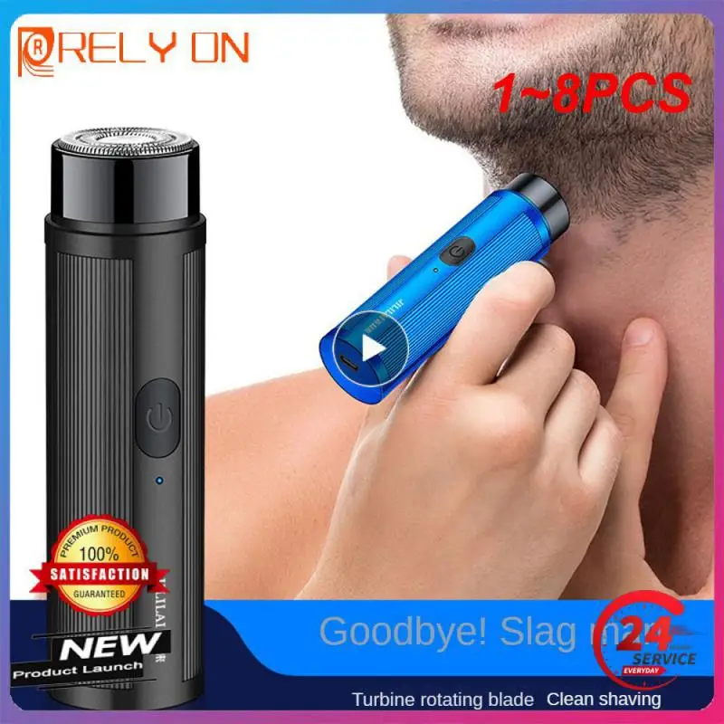 1~8PCS Men's Mini Electric Shaver Automatic Razor Trimmer Portable Beard Knife Shaver Rechargeable Razor Travel Car Mini Shaver
1~8PCS Men's Mini Electric Shaver Automatic Razor Trimmer Portable Beard Knife Shaver Rechargeable Razor Travel Car Mini Shaver