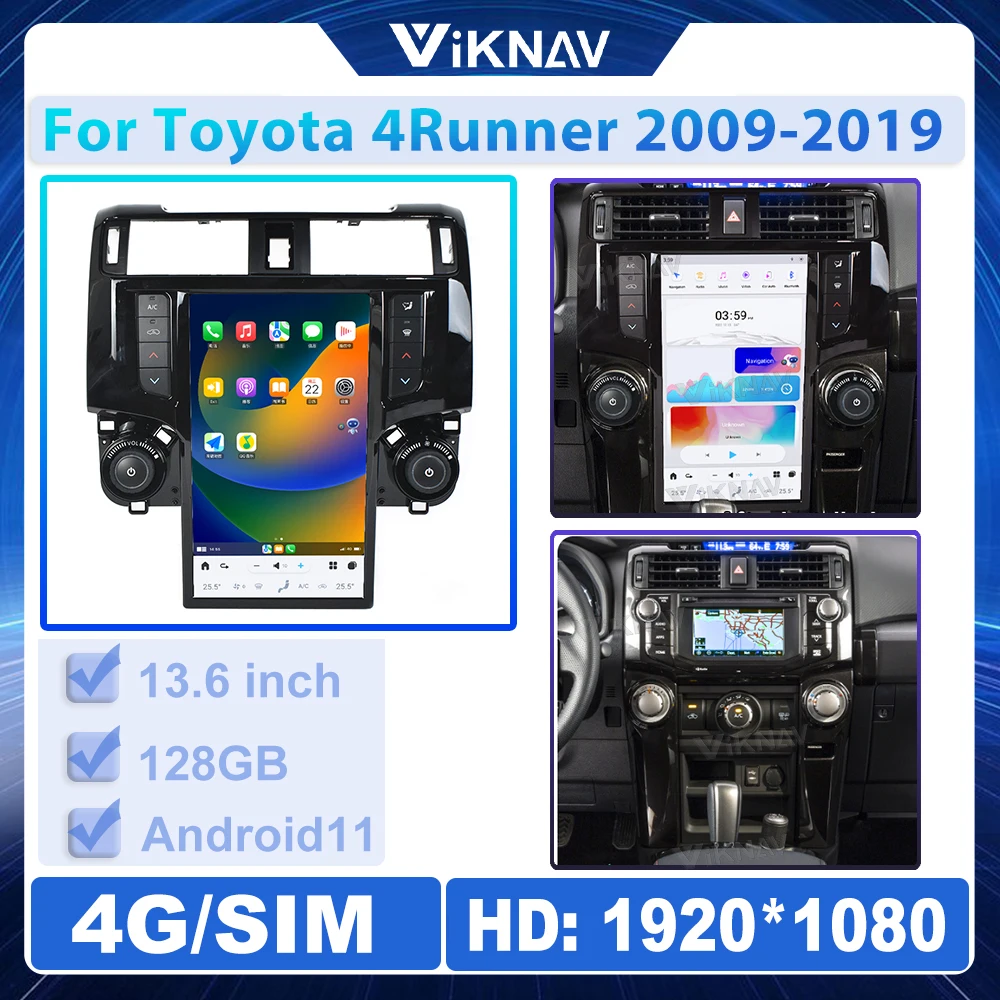Автомобильный мультимедийный плеер, автомагнитола 13,6 дюйма 6G 128 Гб для Toyota 4runner 2009-2019 Android11, автомобильное стерео, головное устройство с GPS-навигацией
Автомобильный мультимедийный плеер, автомагнитола 13,6 дюйма 6G 128 Гб для Toyota 4runner 2009-2019 Android11, автомобильное стерео, головное устройство с GPS-навигацией