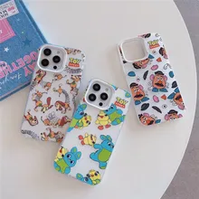 Toy Story Disney Phone Case for iPhone 11 12 13 14 15 Pro Max Plus 7 8 X XS XR Mr.Potato Head Slinky Dog Rabbit chicken Cover