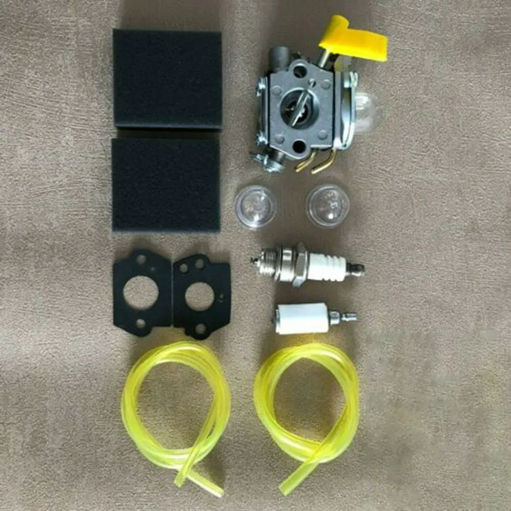 Primer Bulb Carburetor Kit Fuel Filter Gaskets Parts Quick-Start Replacement Spare Parts Spark Plug Air Filter
Primer Bulb Carburetor Kit Fuel Filter Gaskets Parts Quick-Start Replacement Spare Parts Spark Plug Air Filter