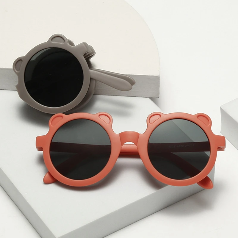 Spring Summer Foldable Bear Ear Kids Sunglasses Children Sun Glasses Baby Shades Goggles Eyewear Girls Eyeglasses Boys
Spring Summer Foldable Bear Ear Kids Sunglasses Children Sun Glasses Baby Shades Goggles Eyewear Girls Eyeglasses Boys