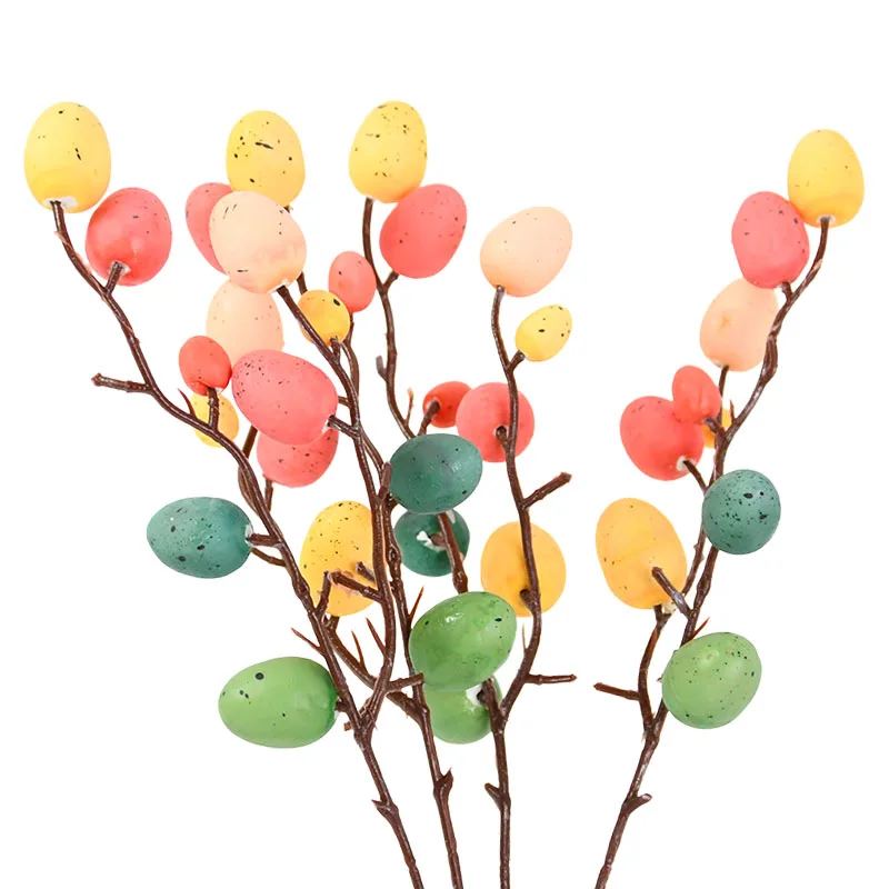 Colorful Easter Egg Tree Branch Painting Foam Egg Flower Fake Plant DIY Easter Party Decoration Wedding Home Decor Kids Gift
Colorful Easter Egg Tree Branch Painting Foam Egg Flower Fake Plant DIY Easter Party Decoration Wedding Home Decor Kids Gift
