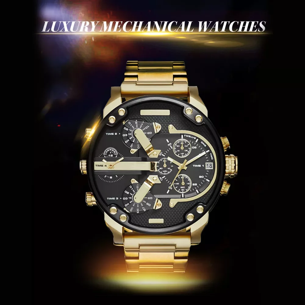 Men's Sport Watch with Large Dial Stainless Steel Analogue Quartz Watch Fashionable Luxury Casual and Business Watch for Men
Men's Sport Watch with Large Dial Stainless Steel Analogue Quartz Watch Fashionable Luxury Casual and Business Watch for Men