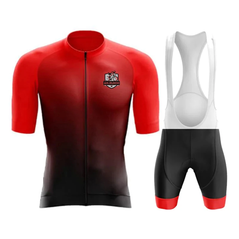 Gradient Cycling Jersey MTB Mountain Bike Race Cycling Shirts Short Sleeve Male's Road Bicycle Wear New Pro Team Jerseys
Gradient Cycling Jersey MTB Mountain Bike Race Cycling Shirts Short Sleeve Male's Road Bicycle Wear New Pro Team Jerseys