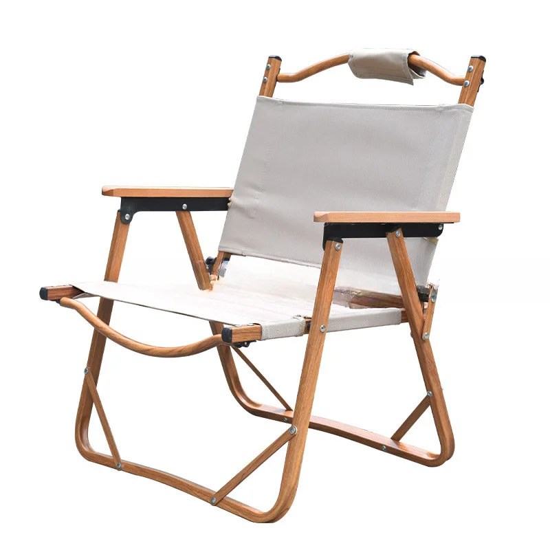 Outdoor Folding Chair Portable Aluminum Alloy Camping Chair Beach Chair Wood Grain Chair Camping Chair
Outdoor Folding Chair Portable Aluminum Alloy Camping Chair Beach Chair Wood Grain Chair Camping Chair