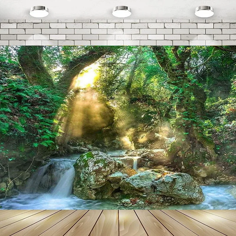 Nature Forest Scenery Room Mural Happy Birthday Party Photography Backdrop Background Banner Decoration
Nature Forest Scenery Room Mural Happy Birthday Party Photography Backdrop Background Banner Decoration