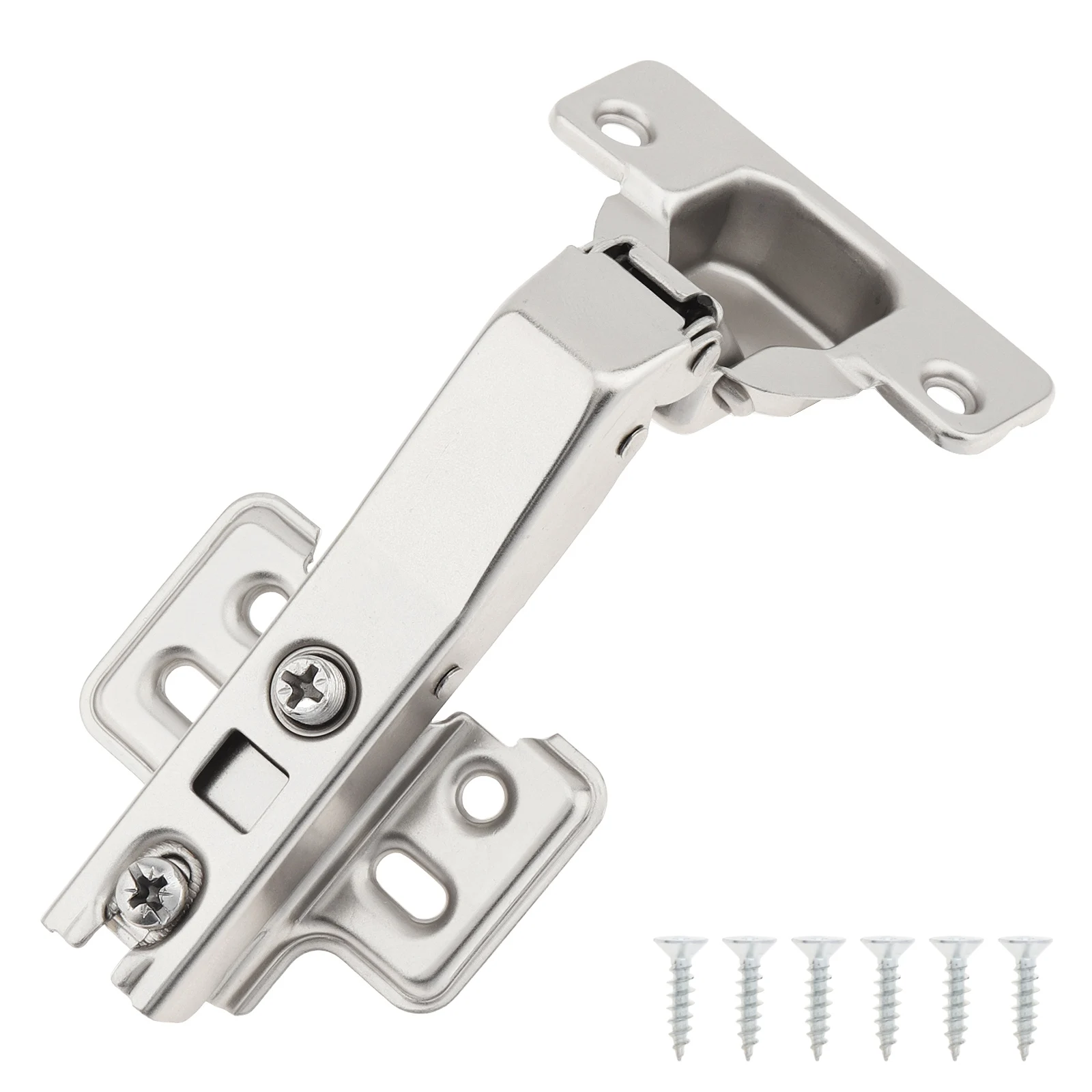 Гидравлический демпфер для угловых дверей EPC_CAH_606 серебристого цвета
Гидравлический демпфер для угловых дверей EPC_CAH_606 серебристого цвета