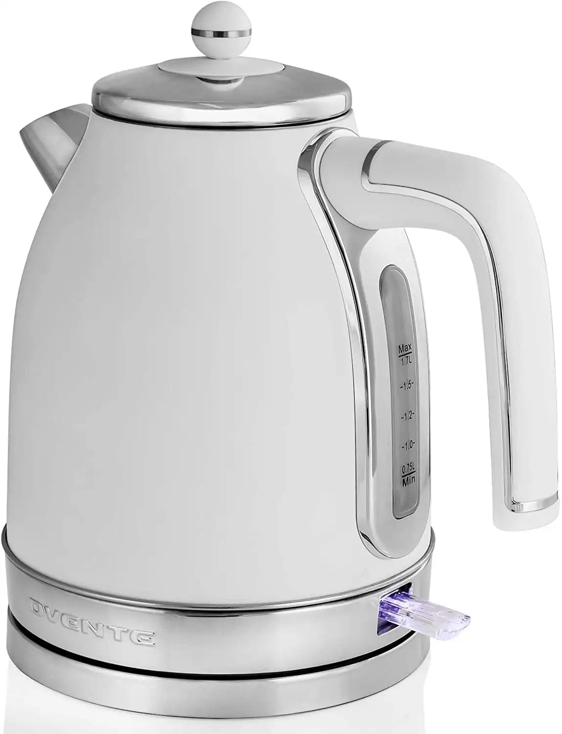 Electric Stainless Steel Hot Water Kettle 1.7 Liter Victoria Collection, 1500 Watt Power Tea Maker Boiler with Auto Shut-Off Boi
Electric Stainless Steel Hot Water Kettle 1.7 Liter Victoria Collection, 1500 Watt Power Tea Maker Boiler with Auto Shut-Off Boi
