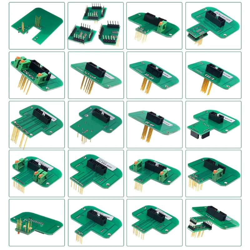 22x BDM Frame Probe Adapters Full Set For KTAG KTG RAMP for KM Chip Tuning Tool Programmer Tools Green
22x BDM Frame Probe Adapters Full Set For KTAG KTG RAMP for KM Chip Tuning Tool Programmer Tools Green
