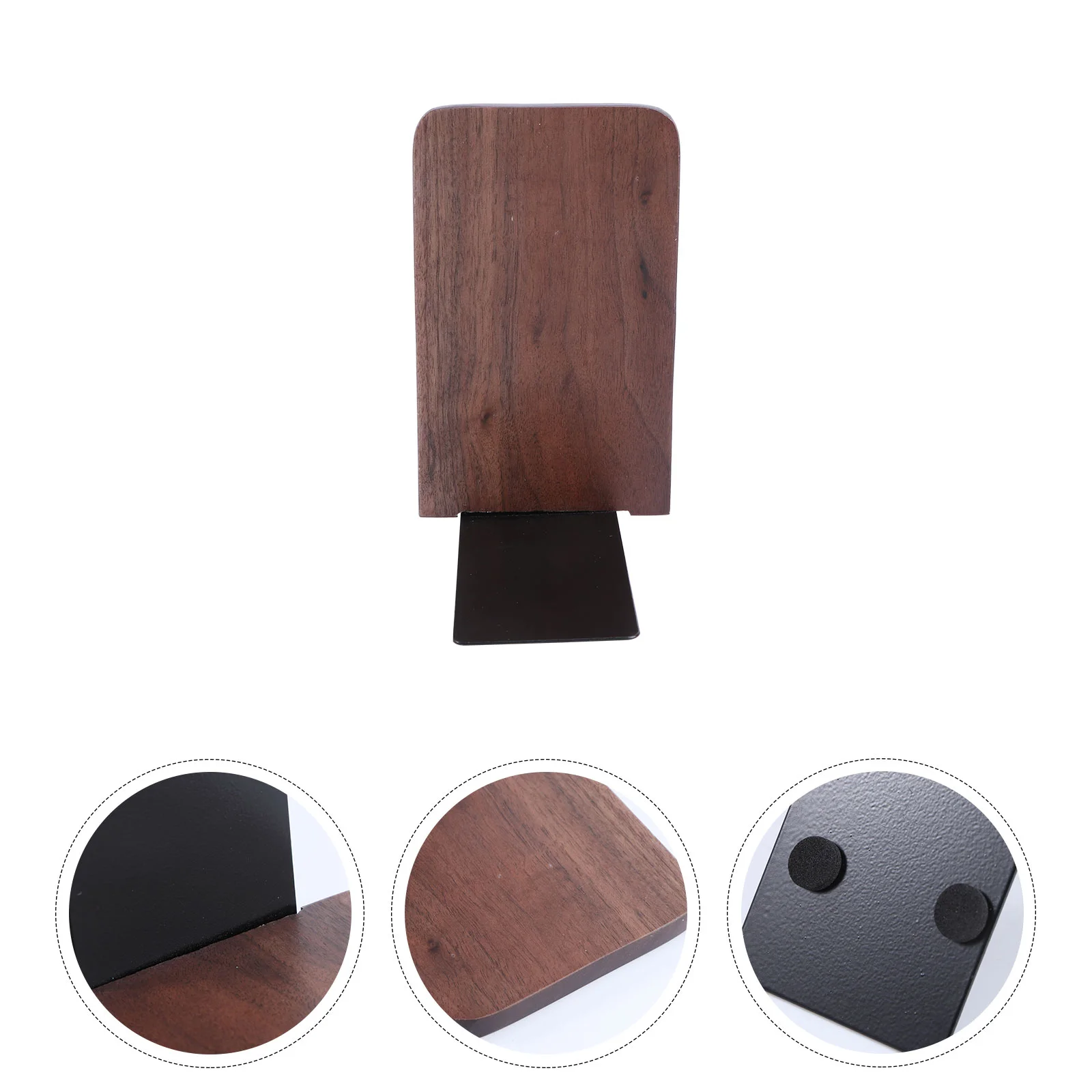 2pcs Multi-Functional Black Walnut Book Block Creative Thickening Solid Bookends Book Organiser for Home Office Holder Books 
2pcs Multi-Functional Black Walnut Book Block Creative Thickening Solid Bookends Book Organiser for Home Office Holder Books