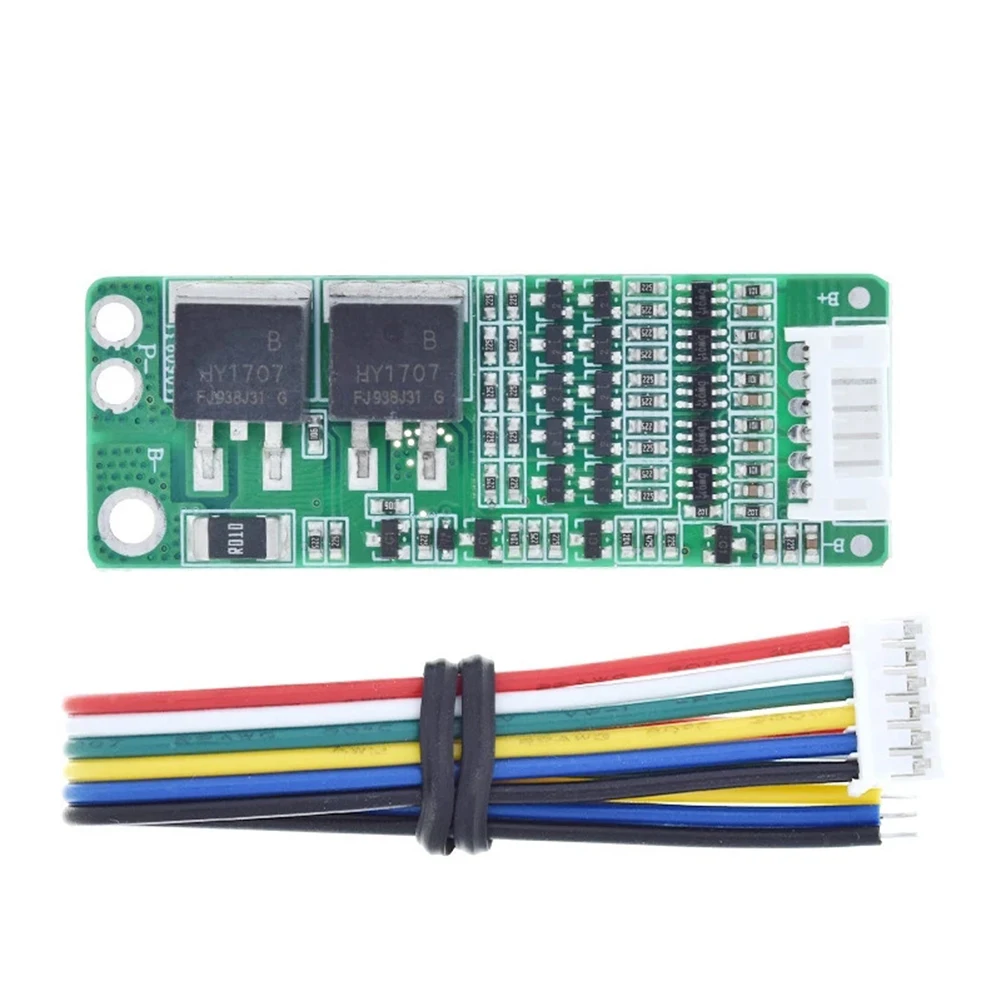 5S 15A Li-ion Lithium Battery BMS 18650 Charger Protection Board 18V 21V Cell Protection Circuit Power Tool Batteries 60*23mm
5S 15A Li-ion Lithium Battery BMS 18650 Charger Protection Board 18V 21V Cell Protection Circuit Power Tool Batteries 60*23mm