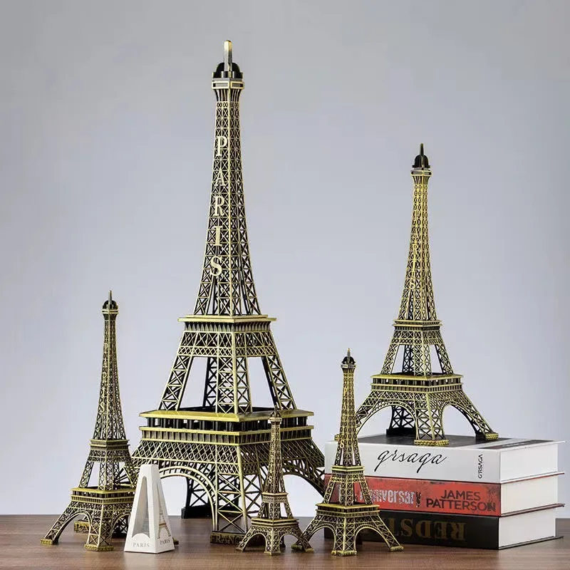 Bronze Paris Eiffel Tower Metal Crafts Home Decoration Accessories Figurine Statue Model Souvenir Home Interior Design
Bronze Paris Eiffel Tower Metal Crafts Home Decoration Accessories Figurine Statue Model Souvenir Home Interior Design