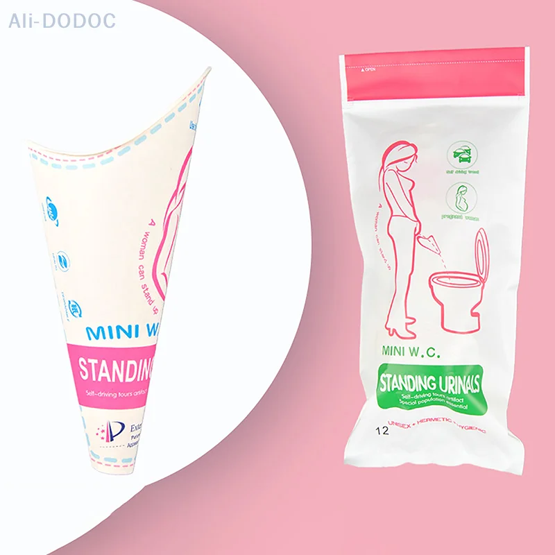 12pc/lot Disposable Paper Urinal Woman Urination Device Stand Up Pee for Camping Travel Portable Female Outdoor Toil
12pc/lot Disposable Paper Urinal Woman Urination Device Stand Up Pee for Camping Travel Portable Female Outdoor Toil