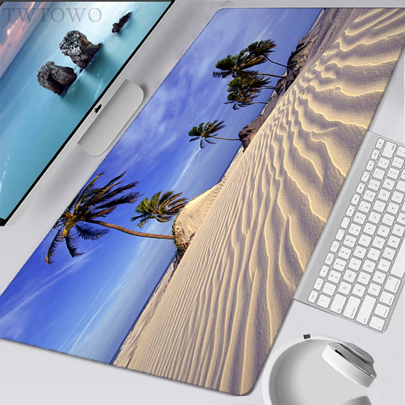 Palm Trees Beach Blue Sky Clouds Mousepad Computer XXL Custom Desk Mats Mouse Mat Carpet Natural Rubber Anti-slip Soft Table Mat
Palm Trees Beach Blue Sky Clouds Mousepad Computer XXL Custom Desk Mats Mouse Mat Carpet Natural Rubber Anti-slip Soft Table Mat