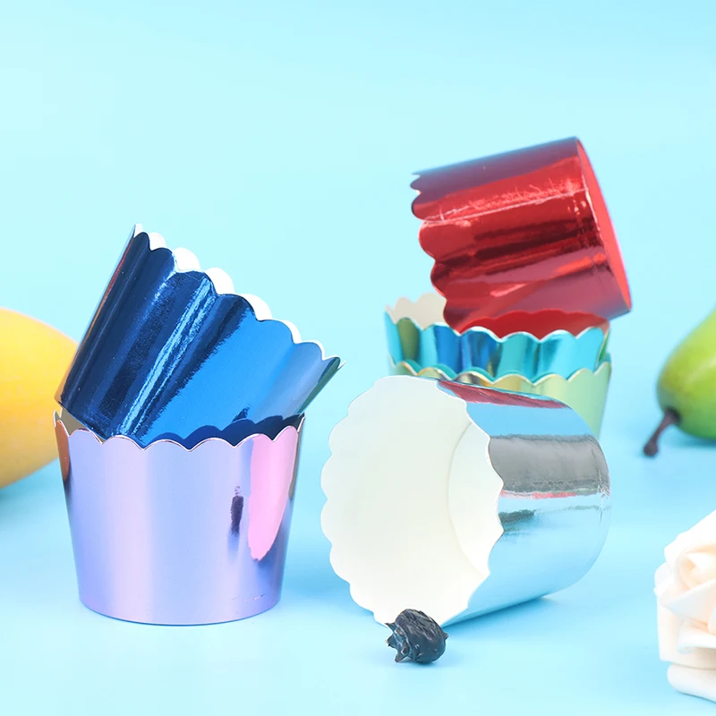 10Pcs Shiny Large Foil Cupcake Paper Holders Wedding Decorations Wraps Wraps Cake Box Muffin Paper Cupcake Holders Gold Rolled
10Pcs Shiny Large Foil Cupcake Paper Holders Wedding Decorations Wraps Wraps Cake Box Muffin Paper Cupcake Holders Gold Rolled
