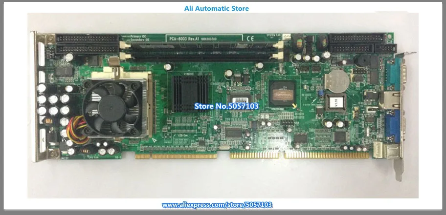 

PCA-6003 Rev.A1 Full Length P3 Industrial Control Integrated Graphics