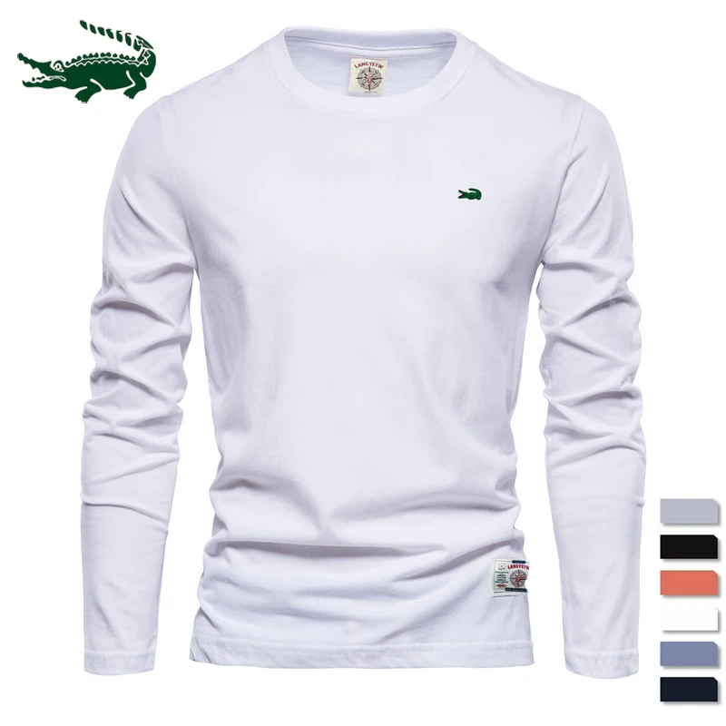 Casual 2023 Cotton Long Sleeve T shirt For Men Solid Spring Mens T-shirts High Quality Male Tops Classic Clothes Men's T-shirts
Casual 2023 Cotton Long Sleeve T shirt For Men Solid Spring Mens T-shirts High Quality Male Tops Classic Clothes Men's T-shirts