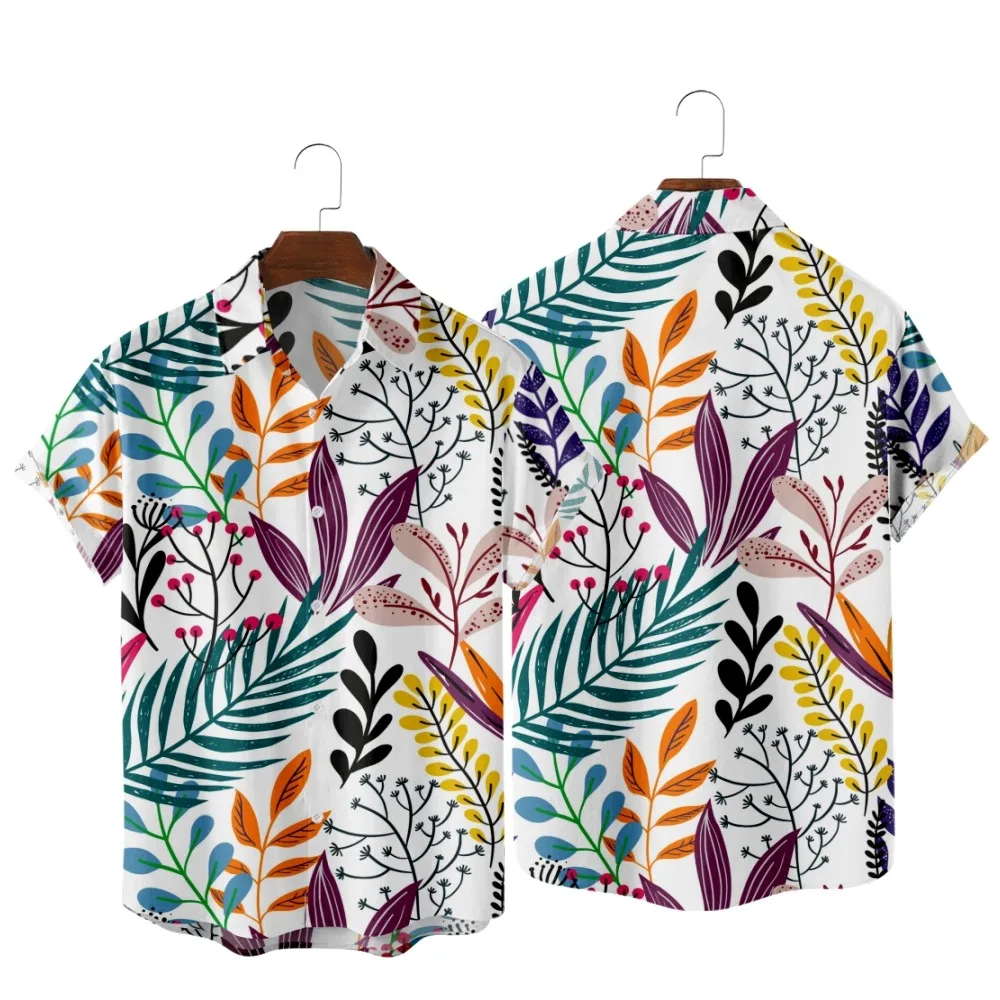 2022 Tropical Exotic Leaf Print Shirts Fashion Casual Retro Hawaiian Beach Summer Pocket Shirts for Men Camisas Para Hombre
2022 Tropical Exotic Leaf Print Shirts Fashion Casual Retro Hawaiian Beach Summer Pocket Shirts for Men Camisas Para Hombre