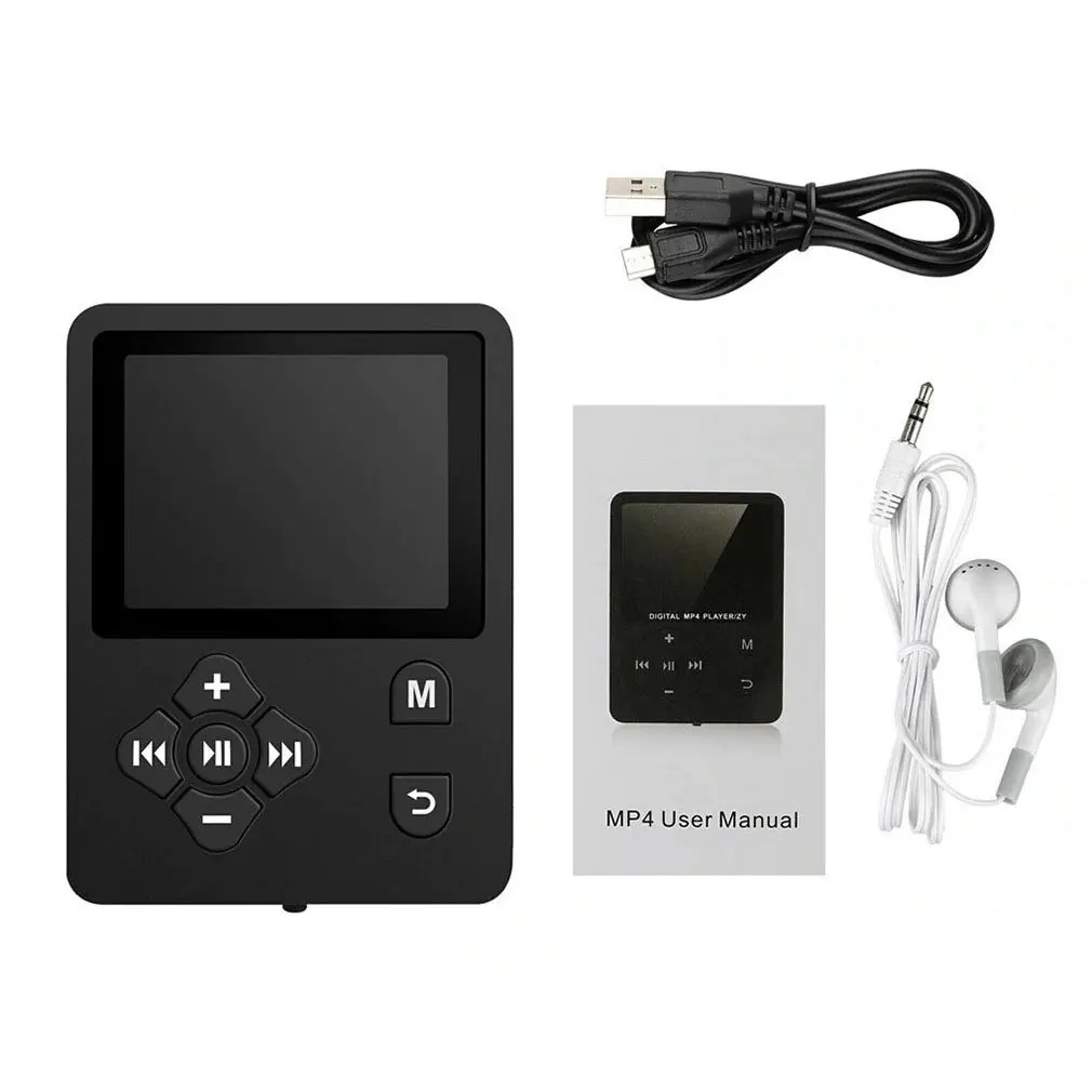 Портативный музыкальный проигрыватель MP3 MP4 с цветным экраном, FM-радио, видеорегистратор, кнопка фильма Cross, карта MP4 без внешнего звука
Портативный музыкальный проигрыватель MP3 MP4 с цветным экраном, FM-радио, видеорегистратор, кнопка фильма Cross, карта MP4 без внешнего звука