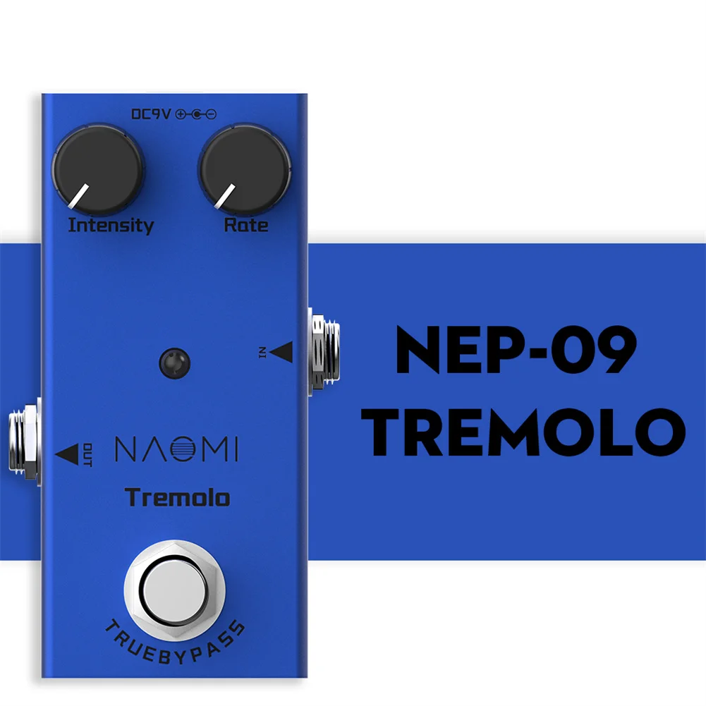 Педаль для гитары, педаль для создания эффектов для гитары Tremolo Mini Single DC 9V, аксессуары для гитары типа NEP-09 Tremolo
Педаль для гитары, педаль для создания эффектов для гитары Tremolo Mini Single DC 9V, аксессуары для гитары типа NEP-09 Tremolo