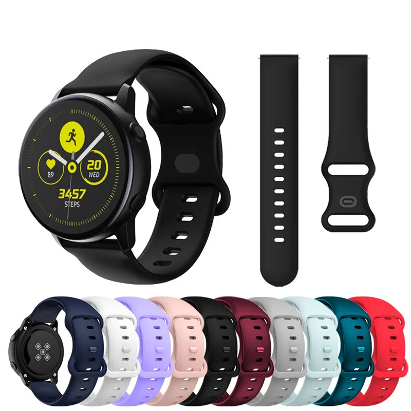 Silicone Watchbands for Samsung Galaxy Watch 3 41mm 45mm Bracelet Smart Sport Strap for galaxy watch Active 2 40mm Watch Strap
Silicone Watchbands for Samsung Galaxy Watch 3 41mm 45mm Bracelet Smart Sport Strap for galaxy watch Active 2 40mm Watch Strap