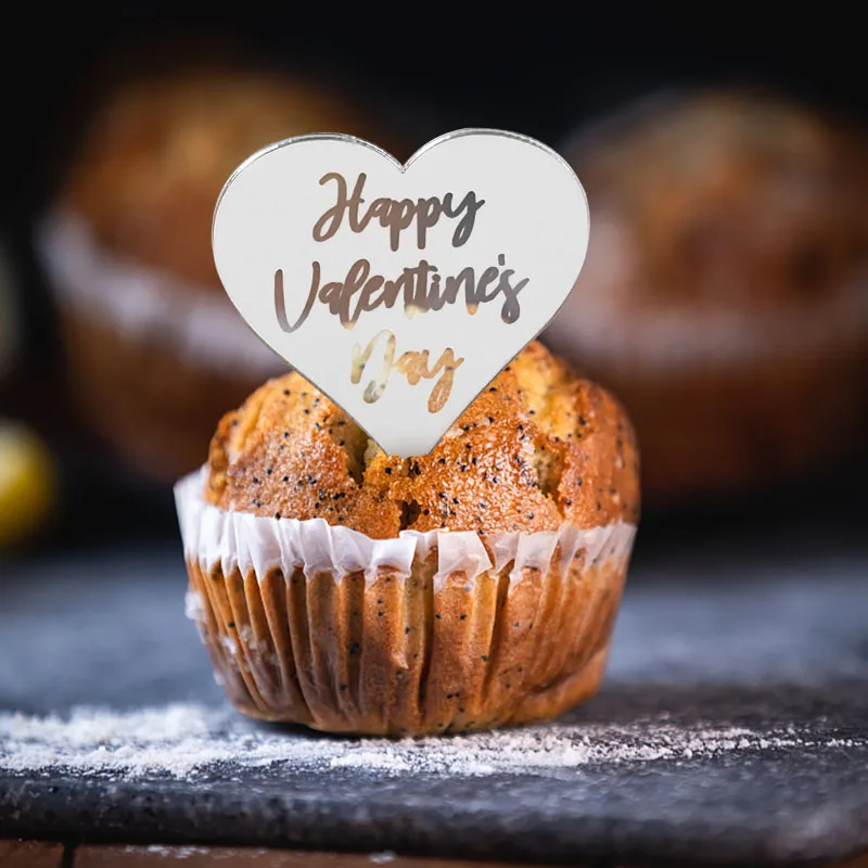 5pcs Acrylic Rose Gold Silver Cake Topper Love Shape Valentine's Day Cupcake Toppers for Happy Valentine's Day Party Cake Decor
5pcs Acrylic Rose Gold Silver Cake Topper Love Shape Valentine's Day Cupcake Toppers for Happy Valentine's Day Party Cake Decor