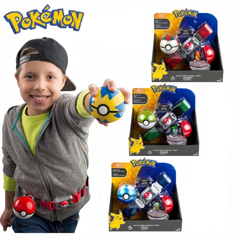 Pokemon Elf Ball Belt Pikachu Pokeball Pocket Monster Variant Model Belt Knapsack Set Action Figure Model Toys For Children Gift
Pokemon Elf Ball Belt Pikachu Pokeball Pocket Monster Variant Model Belt Knapsack Set Action Figure Model Toys For Children Gift