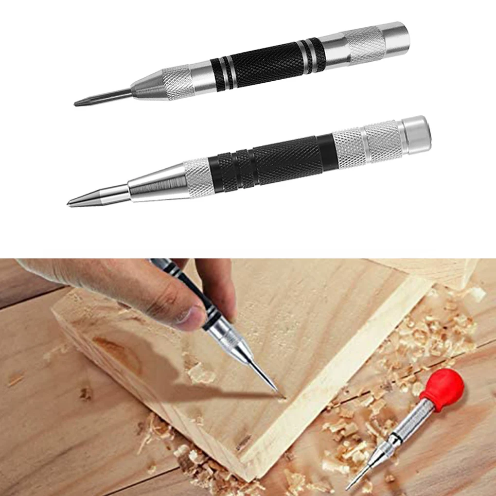 Automatic Center Punch Automatic kerner Woodworking Tools Spring Loaded Marker Wood Press Dent Marker Carpenter Tool Center Pin
Automatic Center Punch Automatic kerner Woodworking Tools Spring Loaded Marker Wood Press Dent Marker Carpenter Tool Center Pin